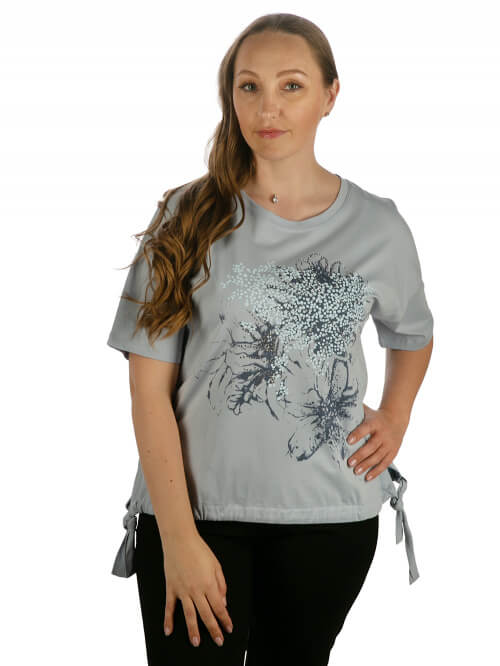 

Блуза женская Westfalika SP20-T046-0-1 голубая 48 RU, SP20-T046-0-1