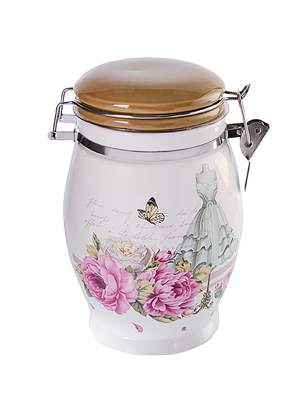 

Банка для хранения LORAINE 4-SPAIK 26329 MAY_MAY_ID 4 шт, Белый