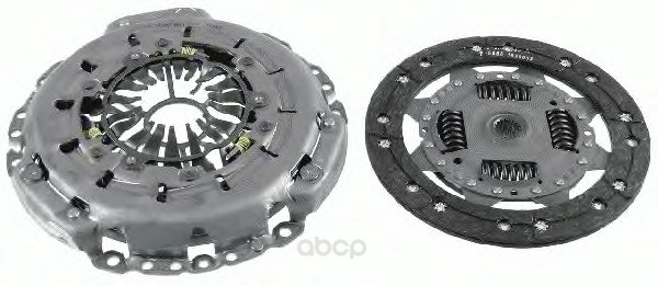 

3000 951 904_К-Кт Сцепления Fоrd Fiеstа/Fusiоn 1.4I, Маzdа 2 1.4I 03> SACHS 3000951904