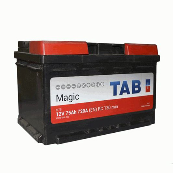 

Аккумулятор TAB Magic 75Ач EN720 278х175х175 обр/п низкий