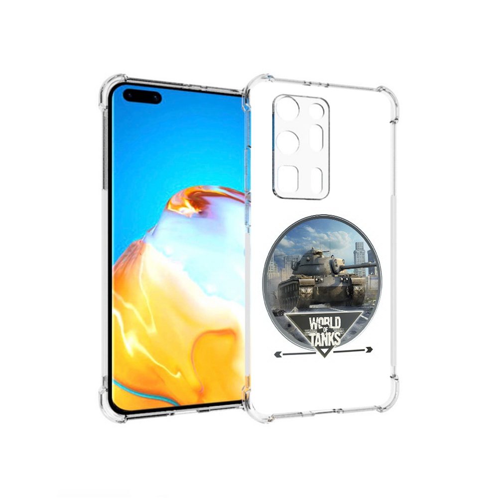 

Чехол MyPads Tocco для Huawei P40 Pro+ Мир танков, Прозрачный, Tocco