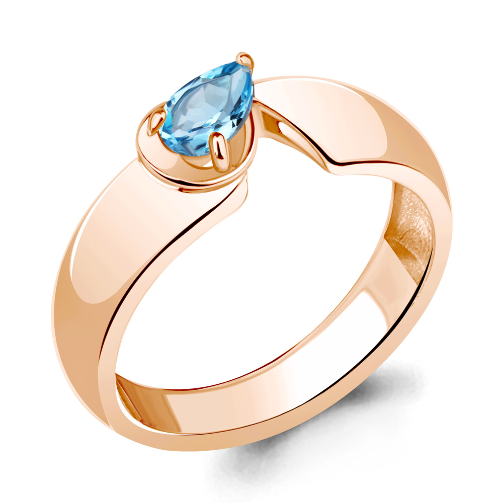 

Кольцо из серебра с топазом Aquamarine Aquamarine 6967605_925_з р, 6967605_925_з