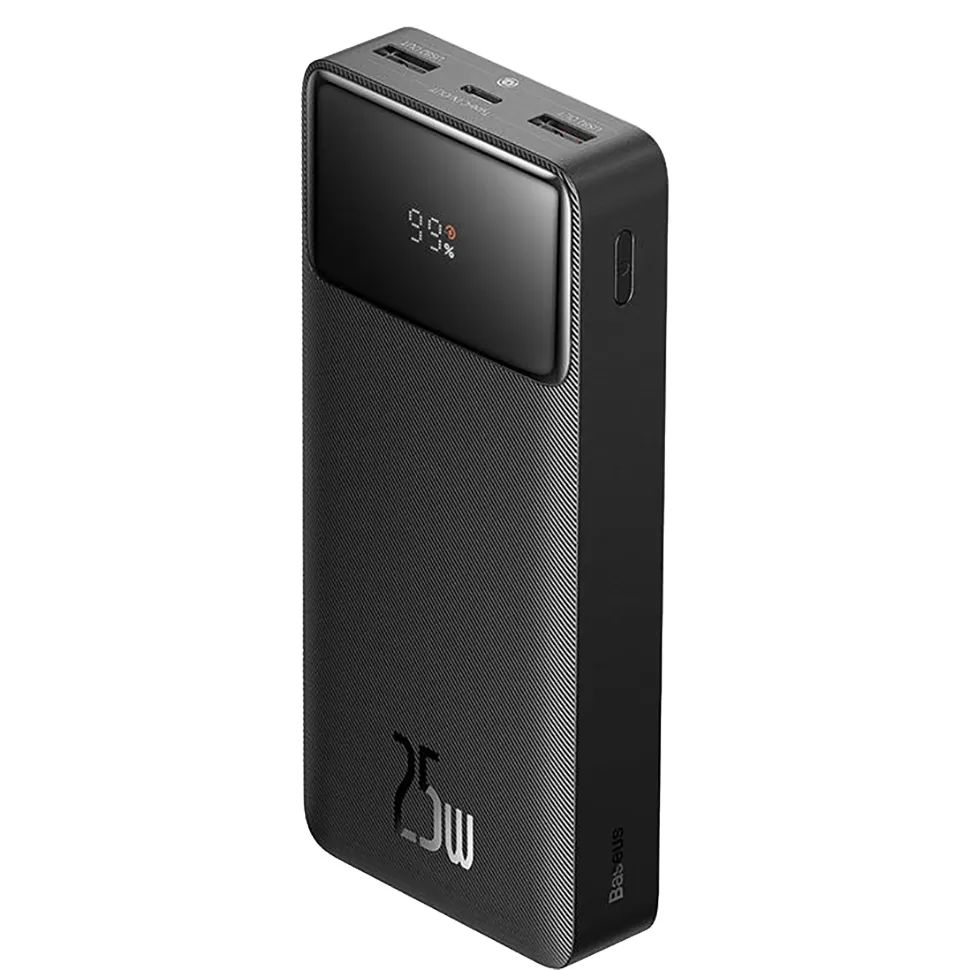 

Внешний аккумулятор Baseus Bipow 20000mAh 25W Чёрный