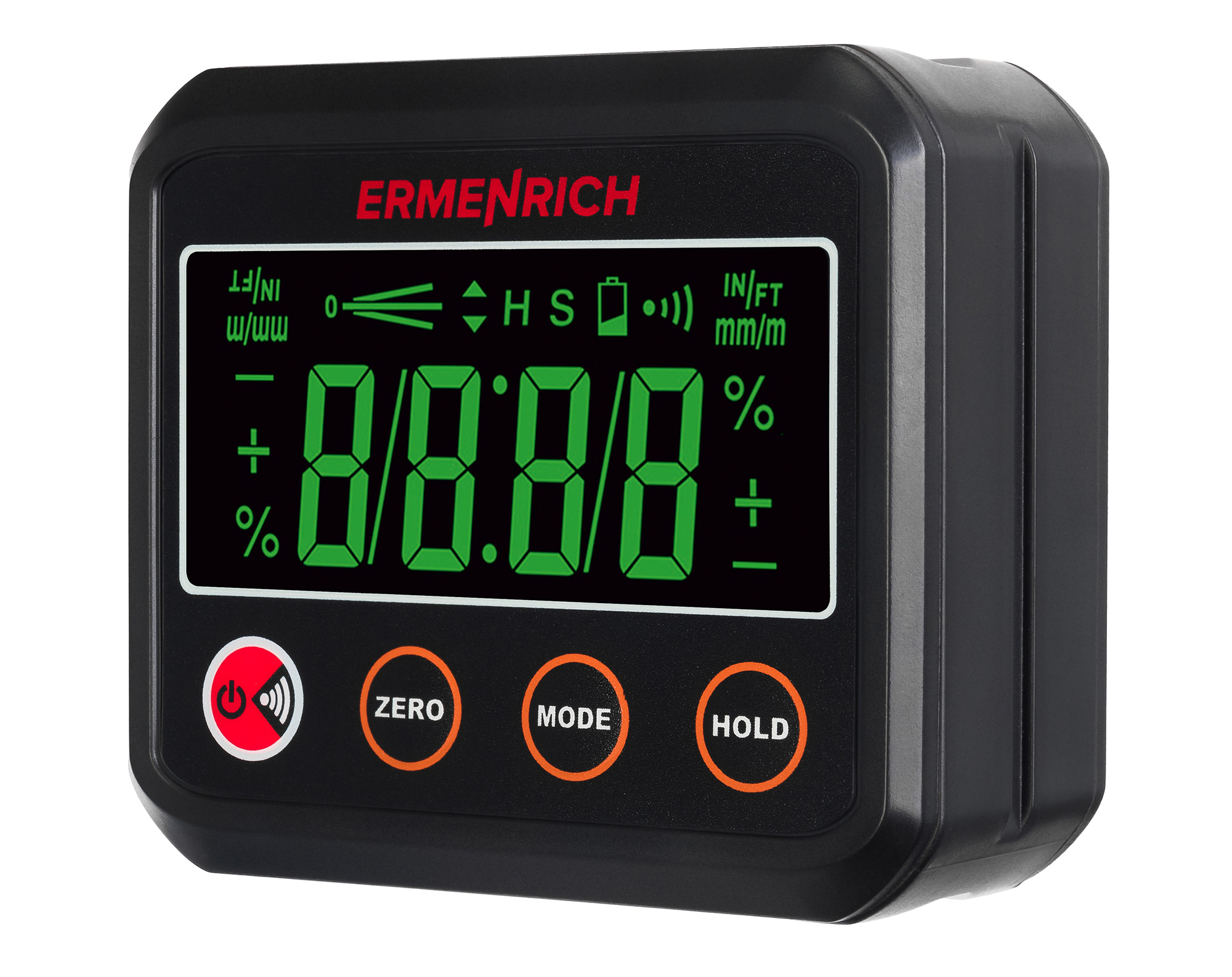 Цифровой уровень Ermenrich Verk LQ40 цифровой мультиметр ermenrich zing tc20