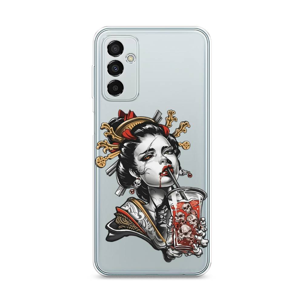 

Чехол на Samsung Galaxy M23 5G "Опасная гейша", Красный;черный;серый, 2105550-4