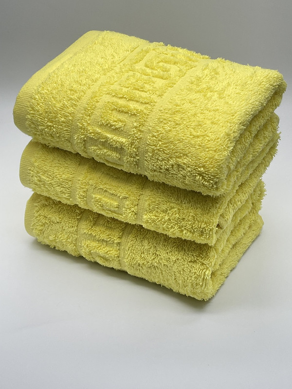 

Набор полотенец TM Textile40x70-3 шт. с58-58-58_Blazing yellow, с3