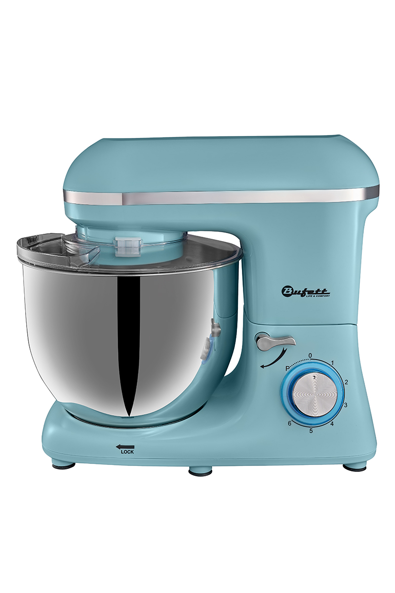 Миксер Bufett 640281 голубой миксер планетарный smeg smf03pbeu пастельный голубой