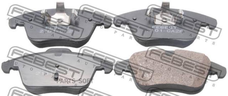 

Тормозные колодки FEBEST передние 2101-CA2F