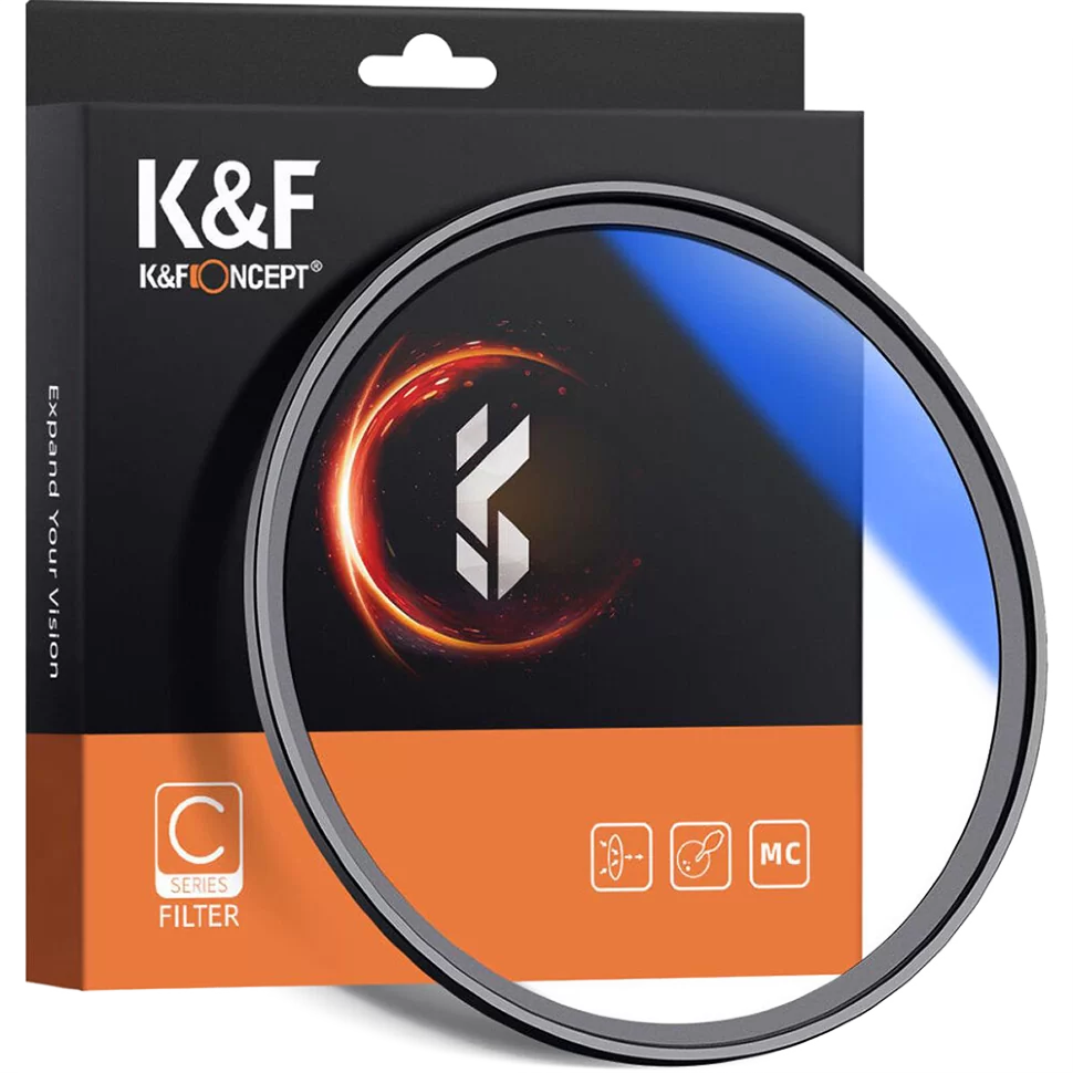 

Светофильтр K&F Concept Blue Coat MCUV 49мм KF01.1421, Blue Coat MCUV