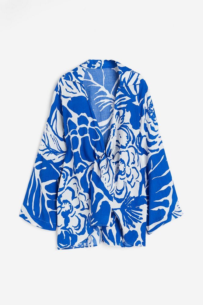 

Платье женское H&M 1201146 синее XL, Синий, 1201146