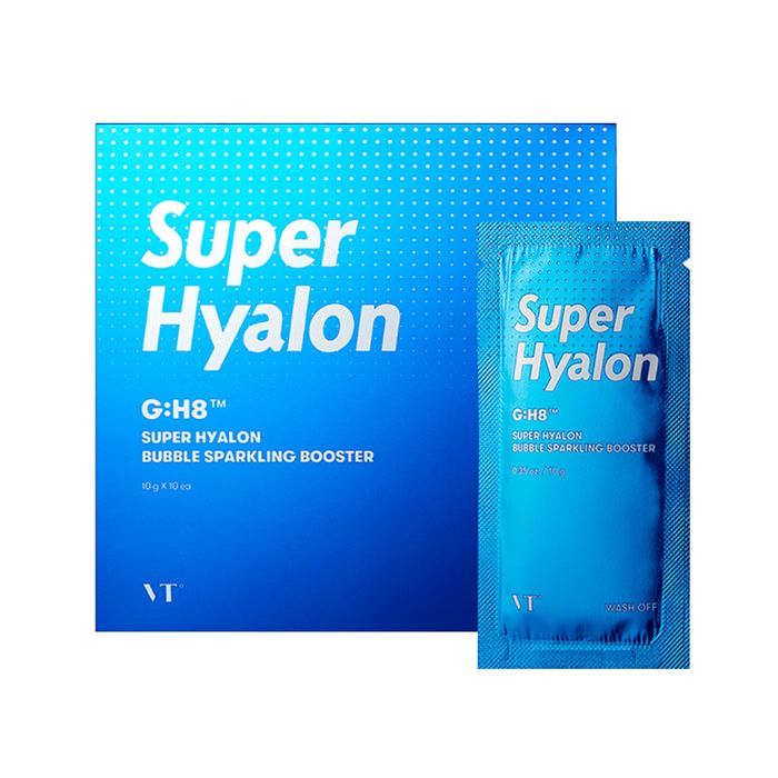 фото Маска-пенка vt cosmetics super hyalon bubble sparkling booster