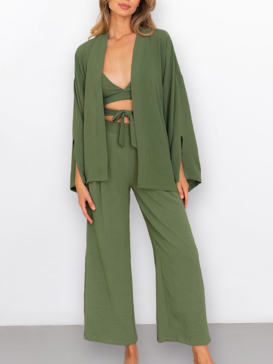 

Пижама женская Mimi Pajamas Brand 100068 хаки 50-52 RU, 100068
