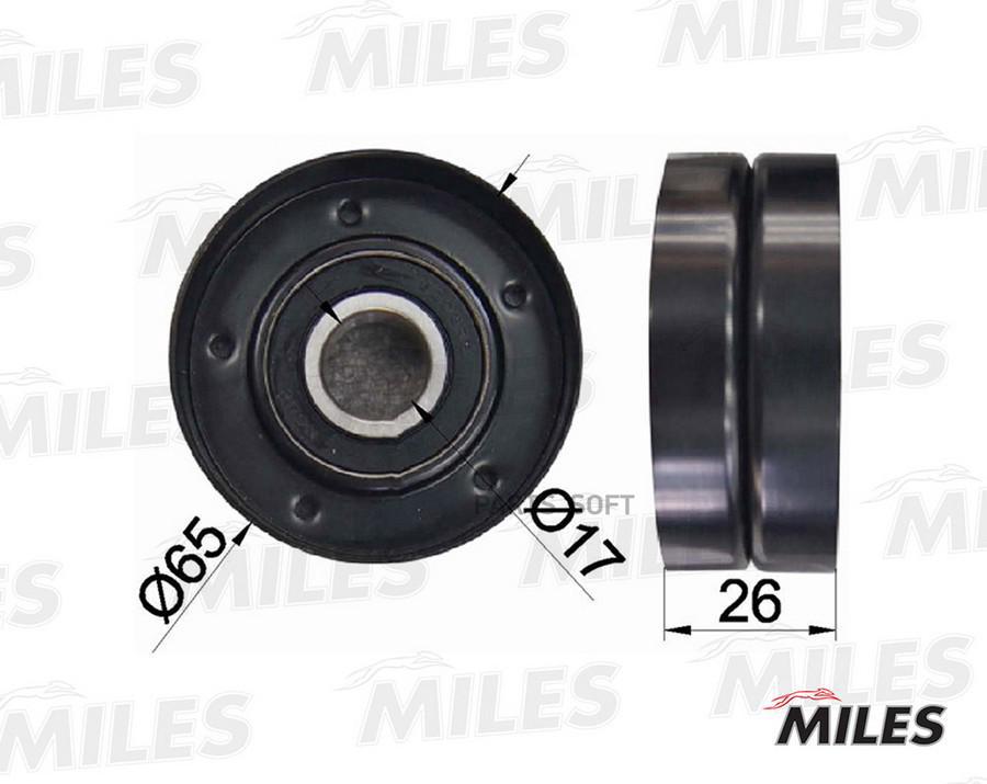 

MILES Ролик ремня приводного MILES AG03047
