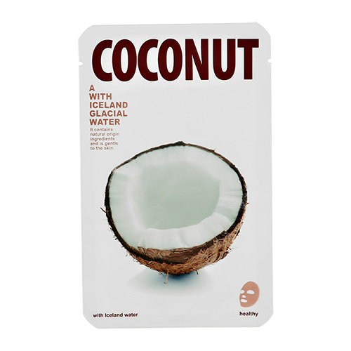 фото Маска для лица the iceland с экстрактом кокоса укрепляющая, 20 г