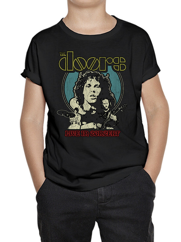 фото Футболка д/мальч. dreamshirts studio the doors / дорз - джим моррисон а цв. черный р.98