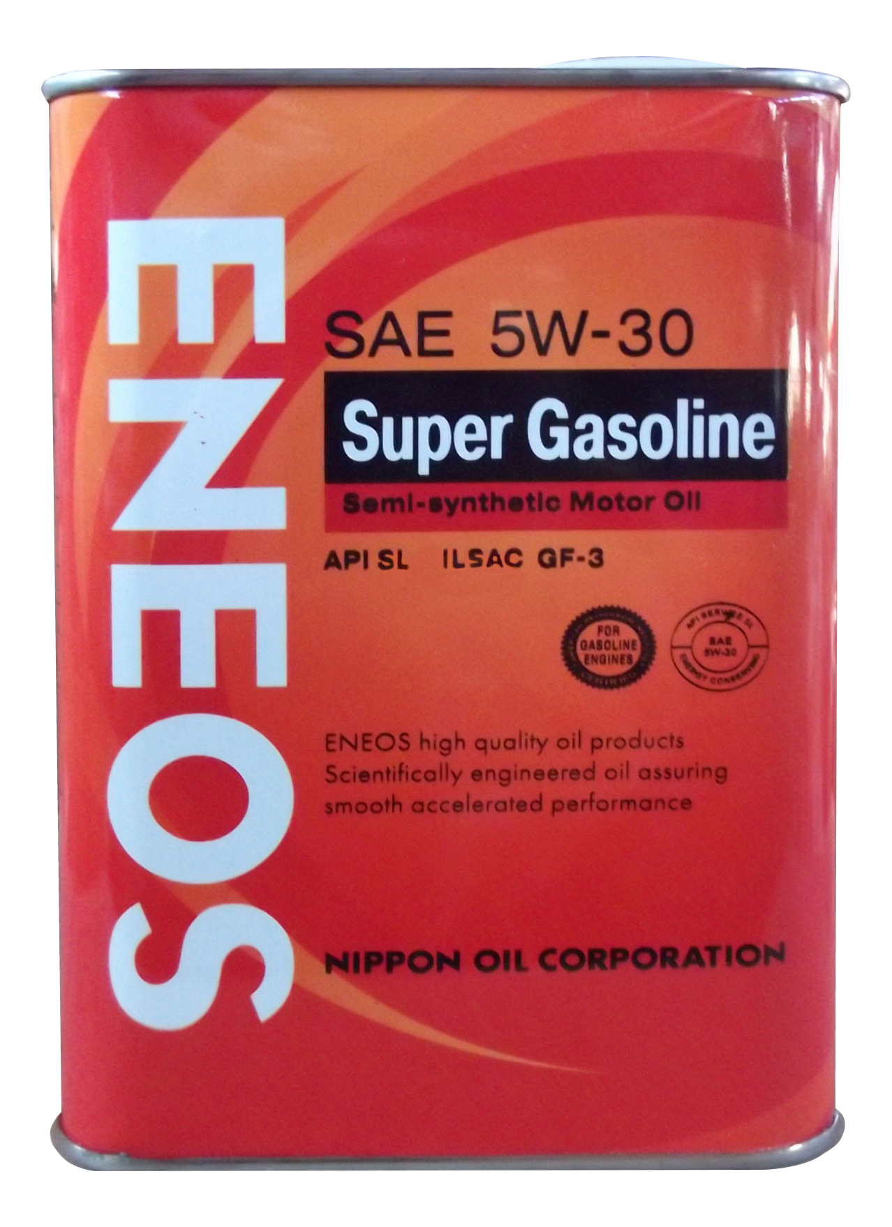 Моторное масло Eneos Super Gasoline Semi-Synthetic 5W30 0,946л