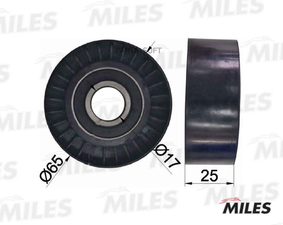 

MILES Ролик ремня приводного MILES ag03094