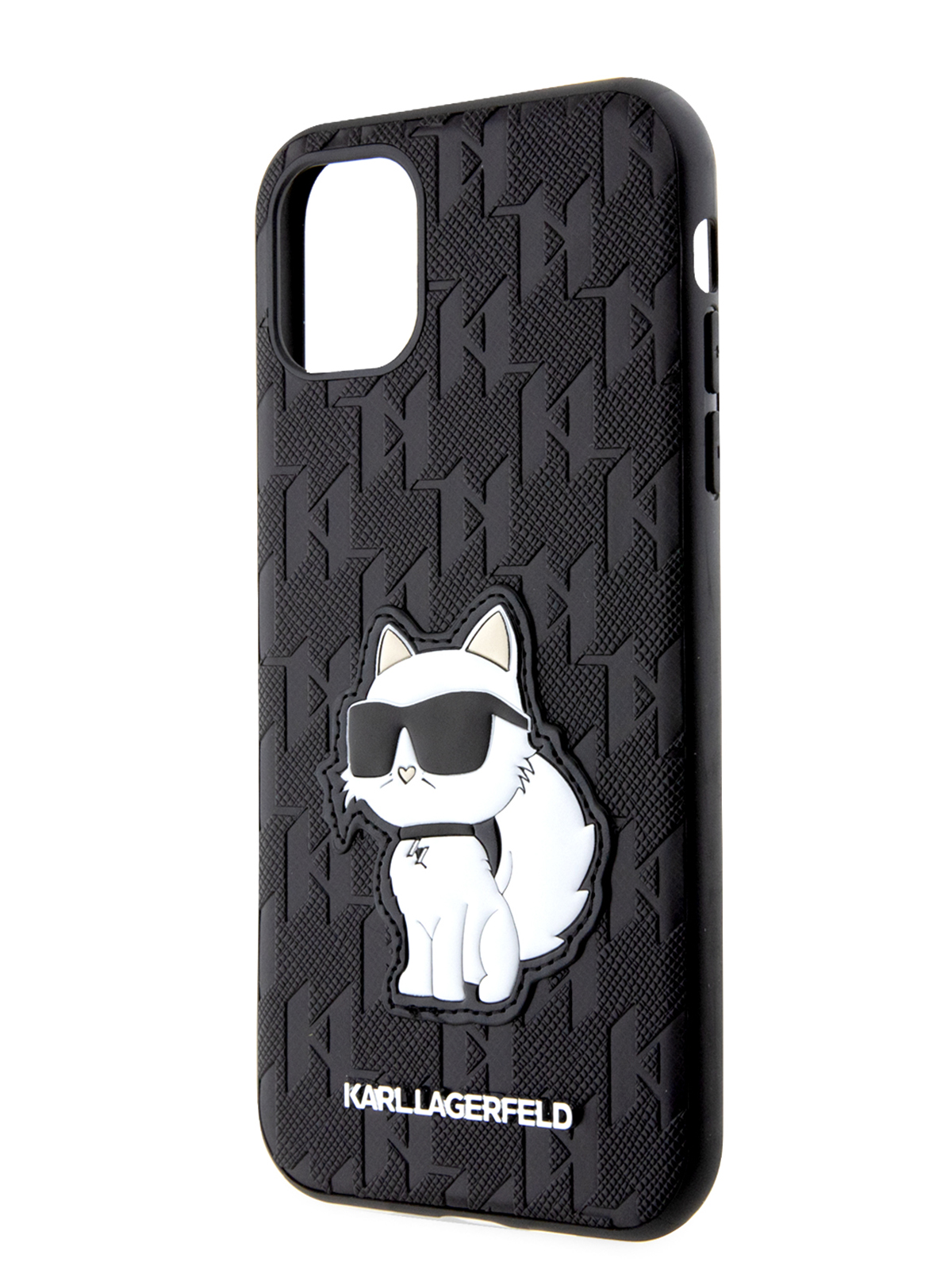 Чехол Karl Lagerfeld для iPhone 11 из экокожи, Black