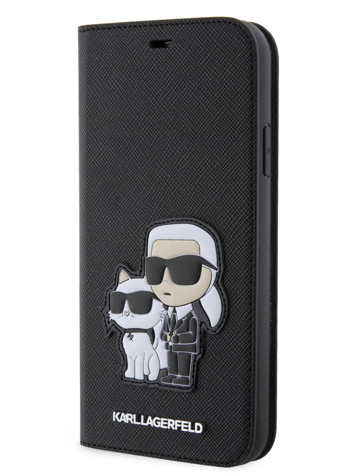 Чехол Karl Lagerfeld для iPhone 11 Booktype Black