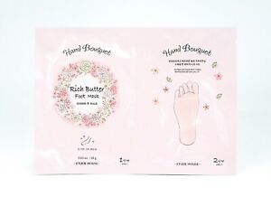 Маска для ног на тканевой основе Etude ET.HAND.B RICH BUTTER FOOT MASK 19AD 40 мл