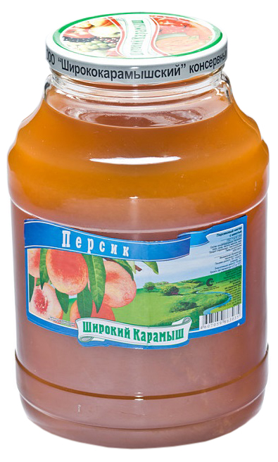 

Нектар Широкий Карамыш Персик 3 л