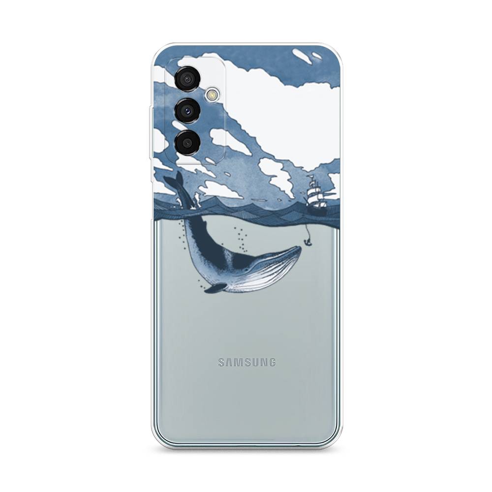 

Чехол на Samsung Galaxy M23 5G "Большой кит", Синий, 2105550-1
