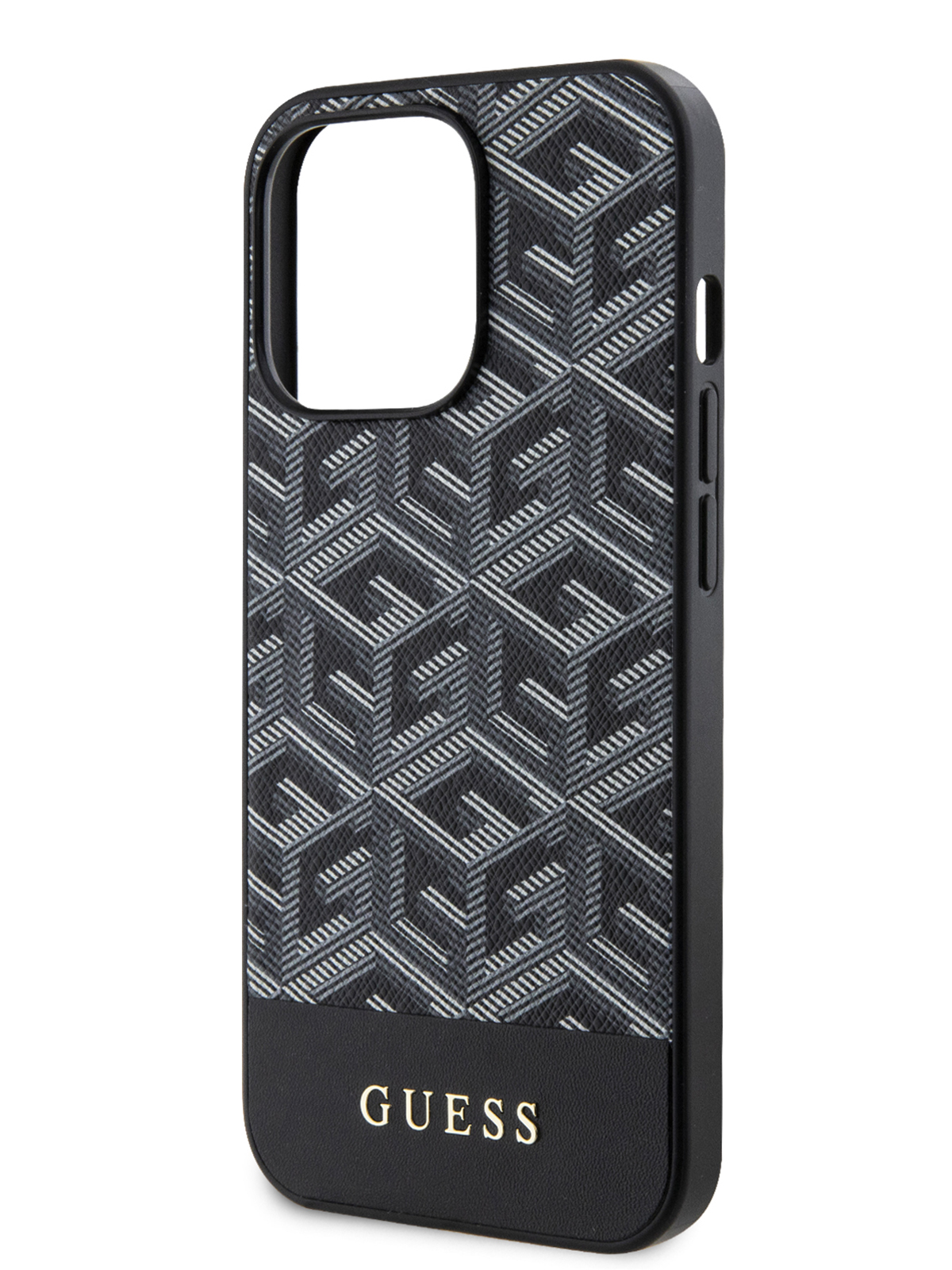Чехол Guess для iPhone 13 Pro с MagSafe CUBE, Black