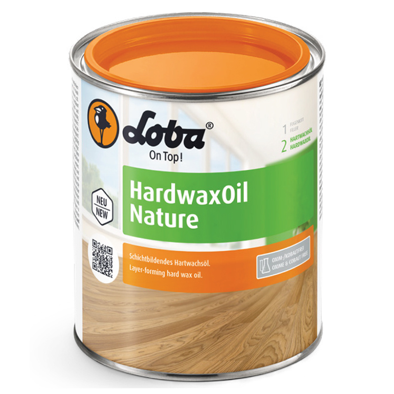 Масло-воск Loba Hardwax Oil Nature (0.75 л.) натуральный