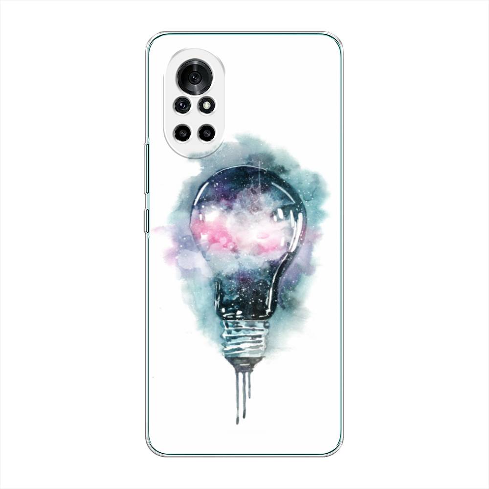 

Чехол на Honor V40 Lite "Волшебная лампа", Белый;серый, 6105150-4