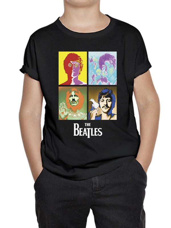 фото Футболка д/мальч. dreamshirts studio the beatles / битлз о цв. черный р.98