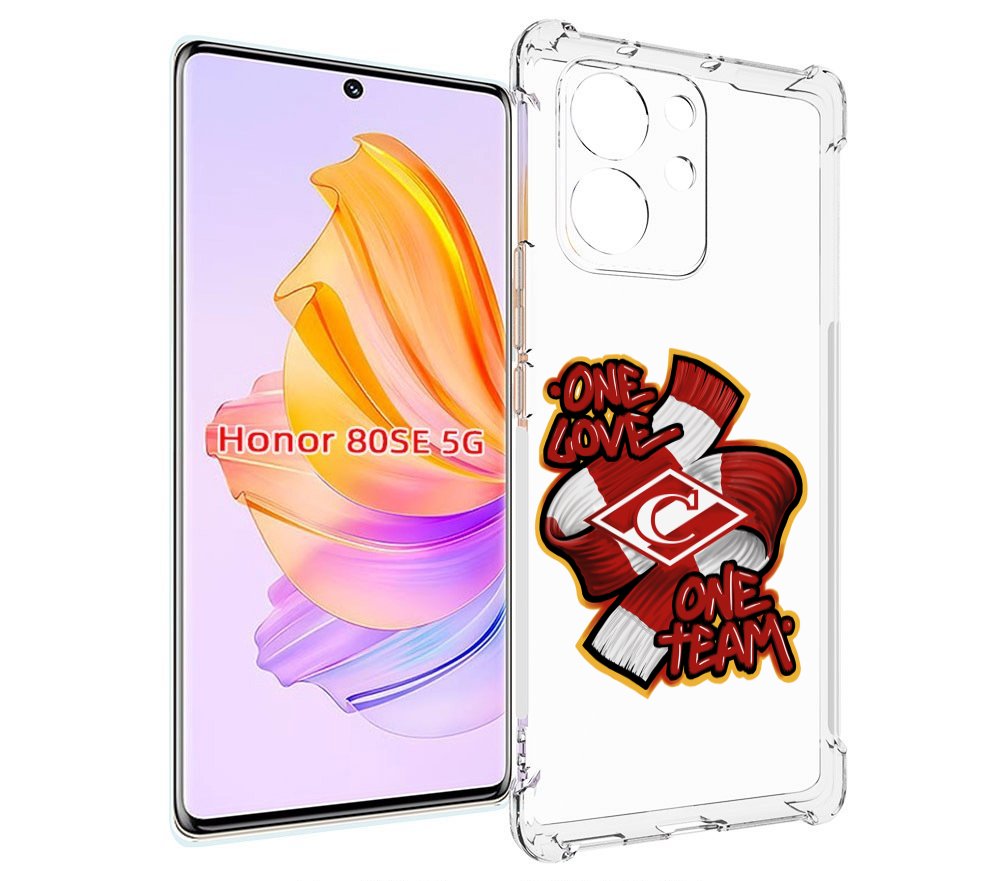 

Чехол MyPads Одна любовь-Спартак для Honor 80 SE, Прозрачный, Tocco