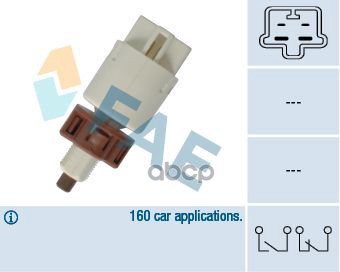 

Выключатель Стоп-Сигнала FAE арт. 24691