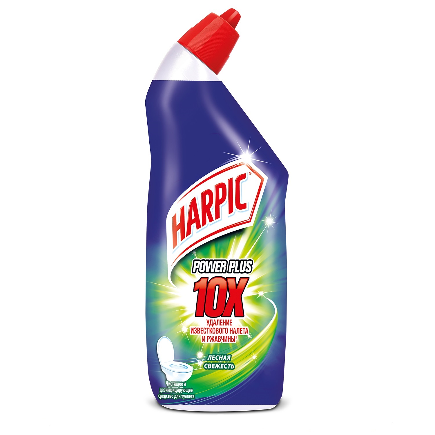 фото Средство для чистки унитаза harpic power plus лесная свежесть 450мл