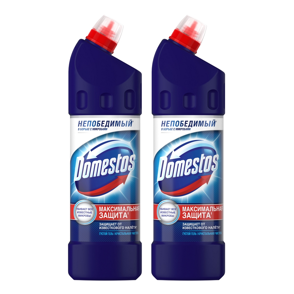 

Средство чистящее универсальное Domestos Кристальная чистота 2*1л