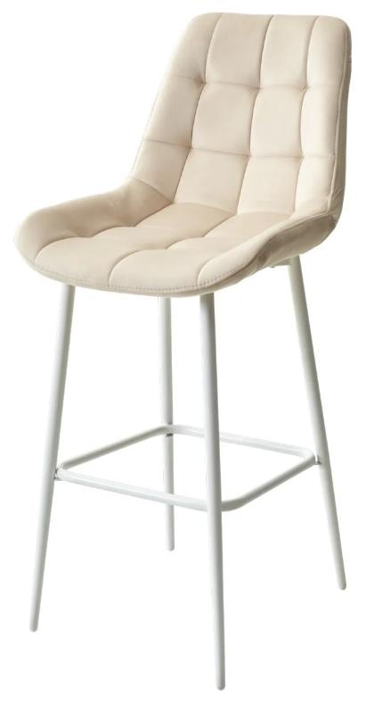 

Барный стул M-CITY ХОФМАН (2 шт.) H-06 Бежевый, велюр / белый каркас, ХОФМАН (2 шт.)