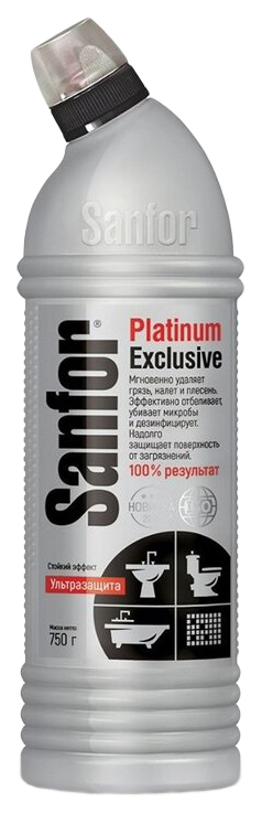 фото Средство моющее sanfor platinum универсальное 750г