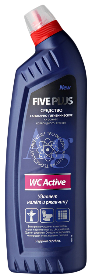 фото Средство чистящее для унитазов five plus wc active 1кг