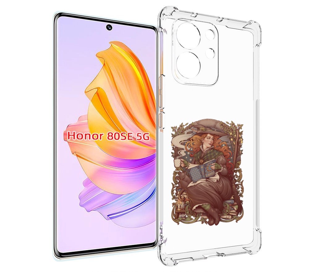

Чехол MyPads Женские_126 для Honor 80 SE, Прозрачный, Tocco