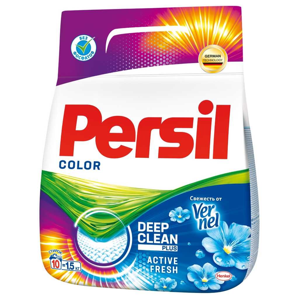 фото Стиральный порошок persil, 1.5 кг, автомат, color