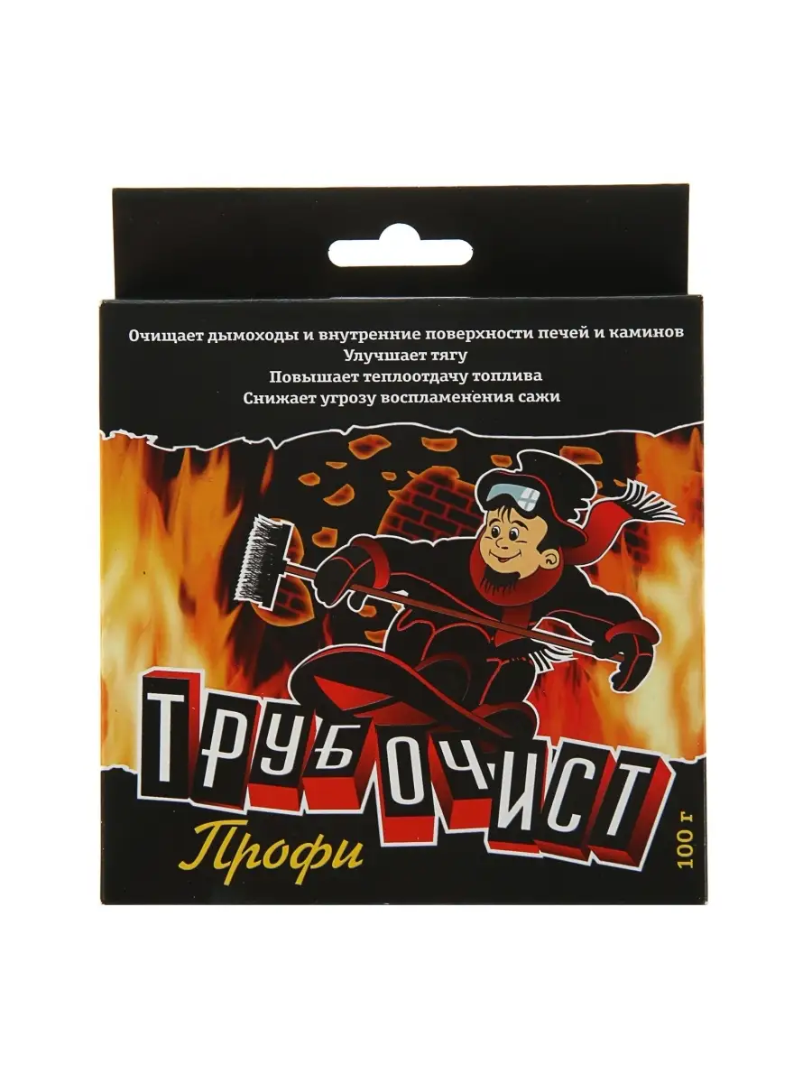 

Порошок для чистки дымоходов Трубочист профи 75 г