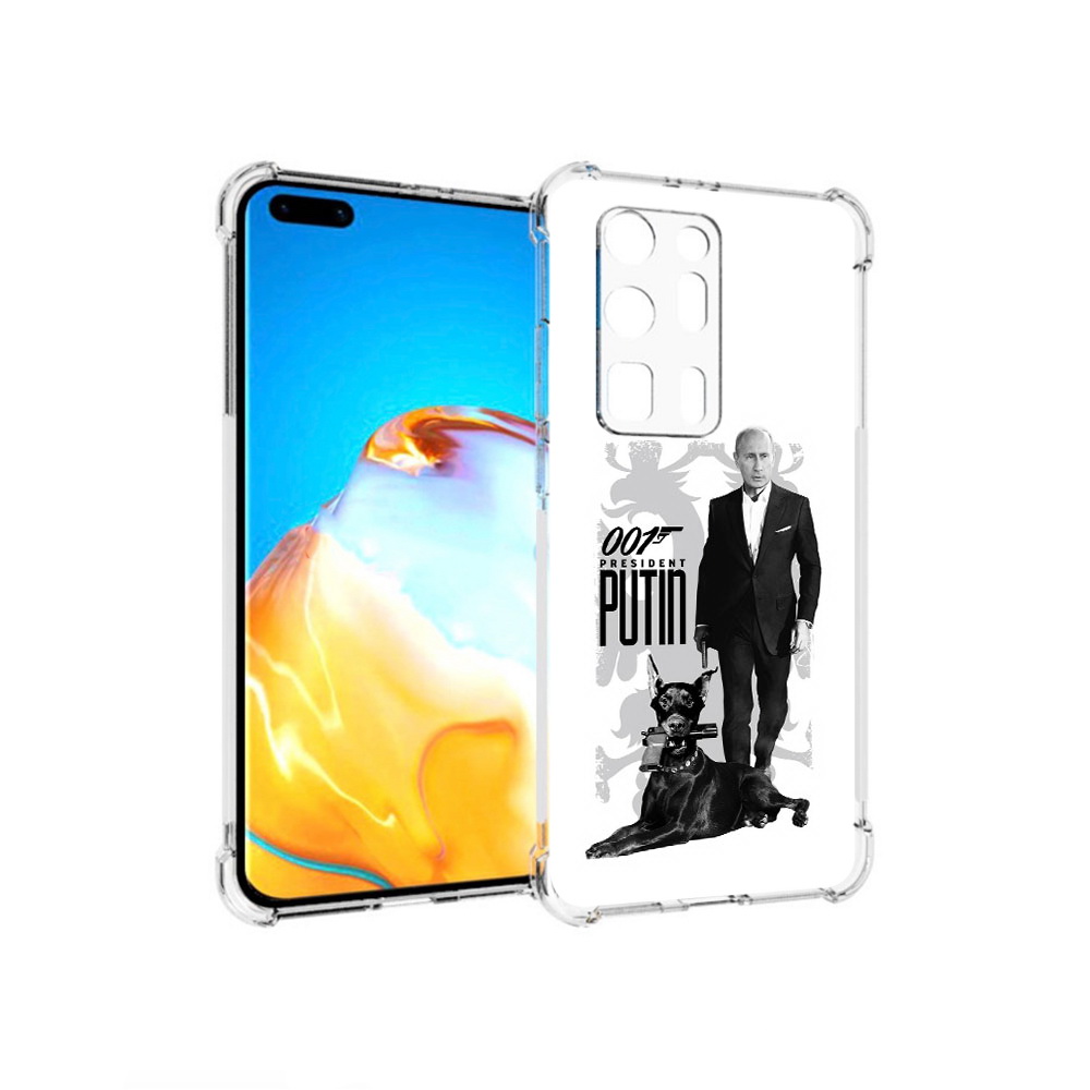 

Чехол MyPads Tocco для Huawei P40 Pro+ 001, Прозрачный, Tocco
