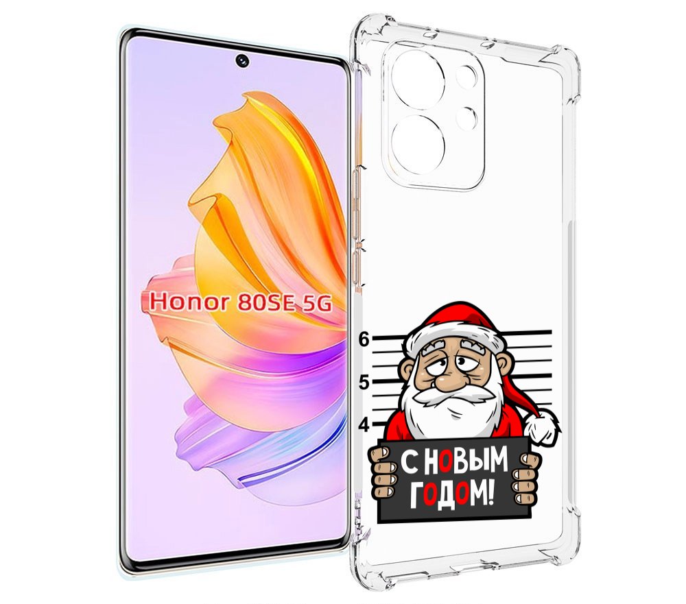 

Чехол MyPads ДМ с новым годом заключенный для Honor 80 SE, Прозрачный, Tocco