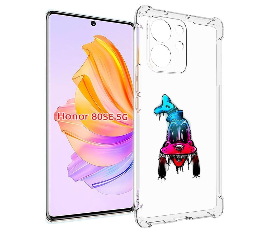 

Чехол MyPads Гуффи для Honor 80 SE, Прозрачный, Tocco