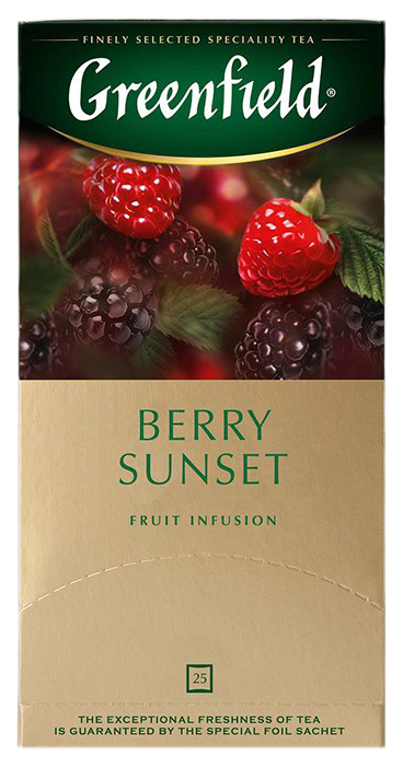 Напиток чайный Greenfield Berry Sunset 25пак