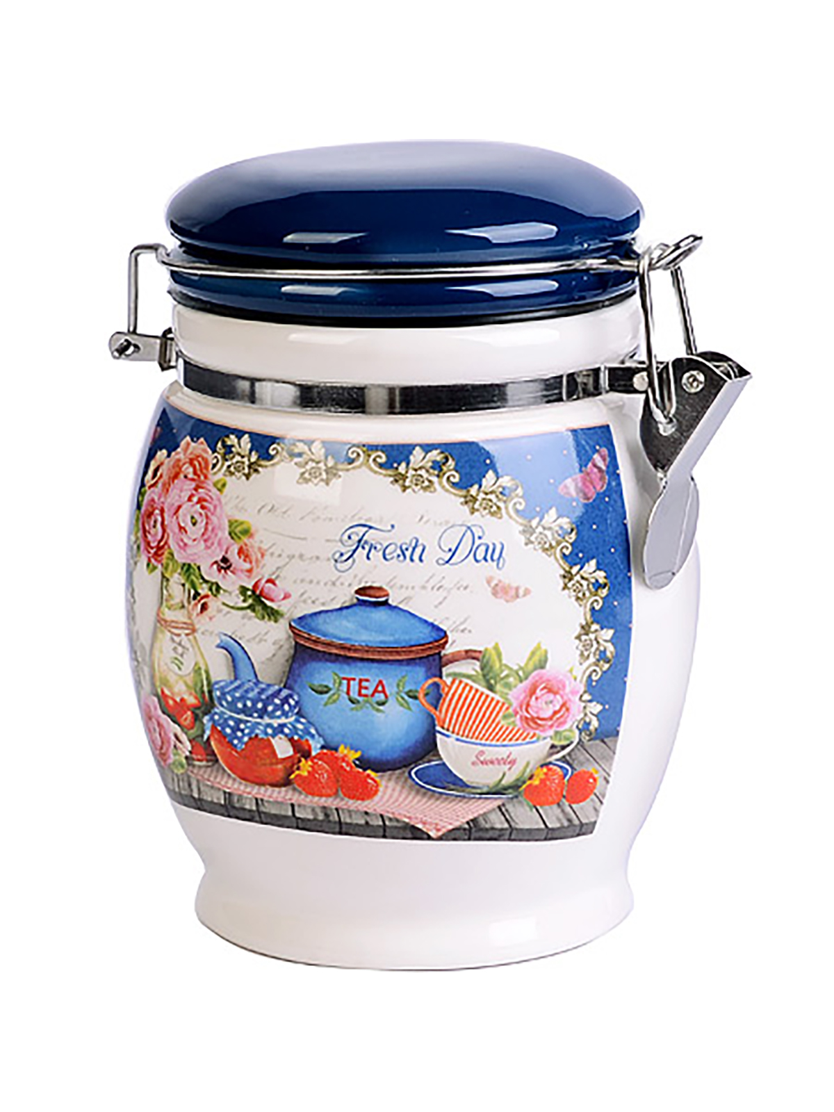 

Банка для хранения LORAINE 2-SPAIK 26396 MAY_MAY_ID 2 шт, Белый