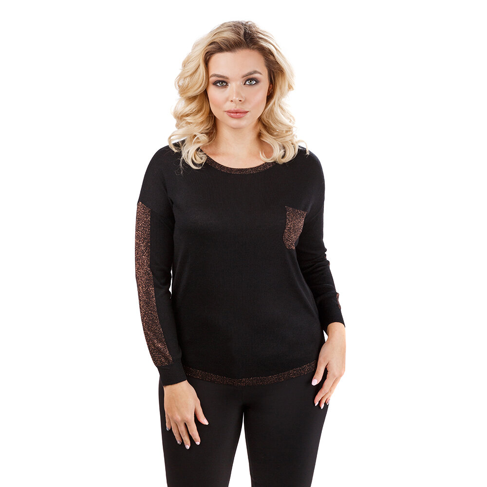 

Джемпер женский Westfalika LU-LD-S7133-19-20-1 черный 50 RU, LU-LD-S7133-19-20-1