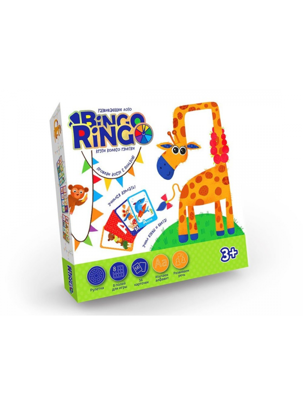 Лото развивающее Bingo Ringo Данко-Тойс