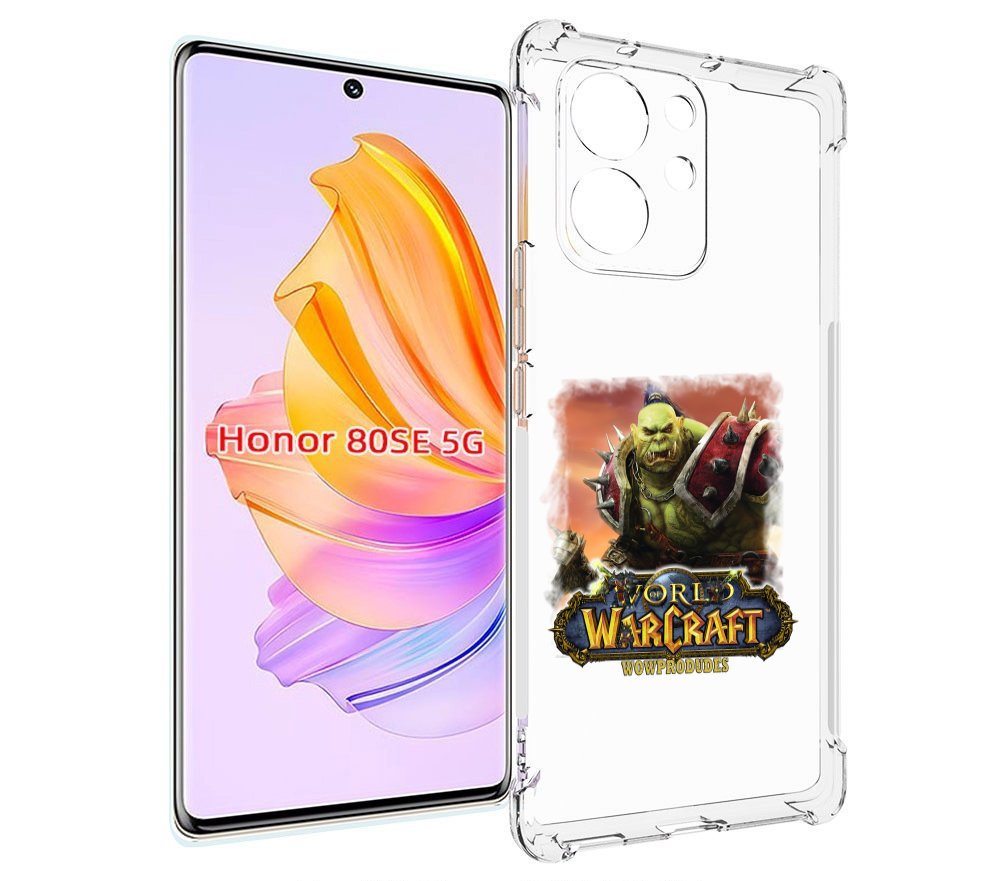 

Чехол MyPads Варкрафт для Honor 80 SE, Прозрачный, Tocco