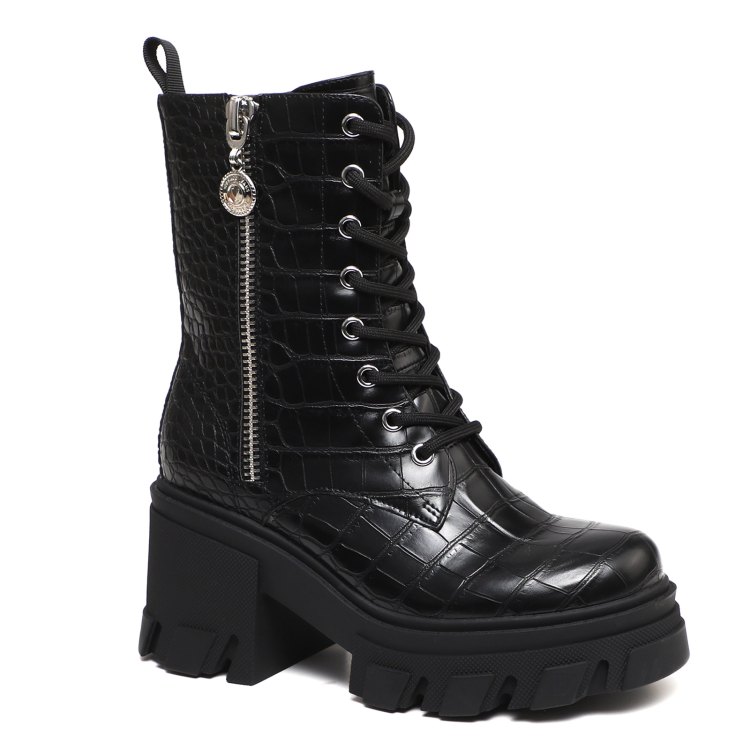 

Ботильоны женские Versace Jeans Couture 75VA3S82 черные 41 EU, Черный, 75VA3S82
