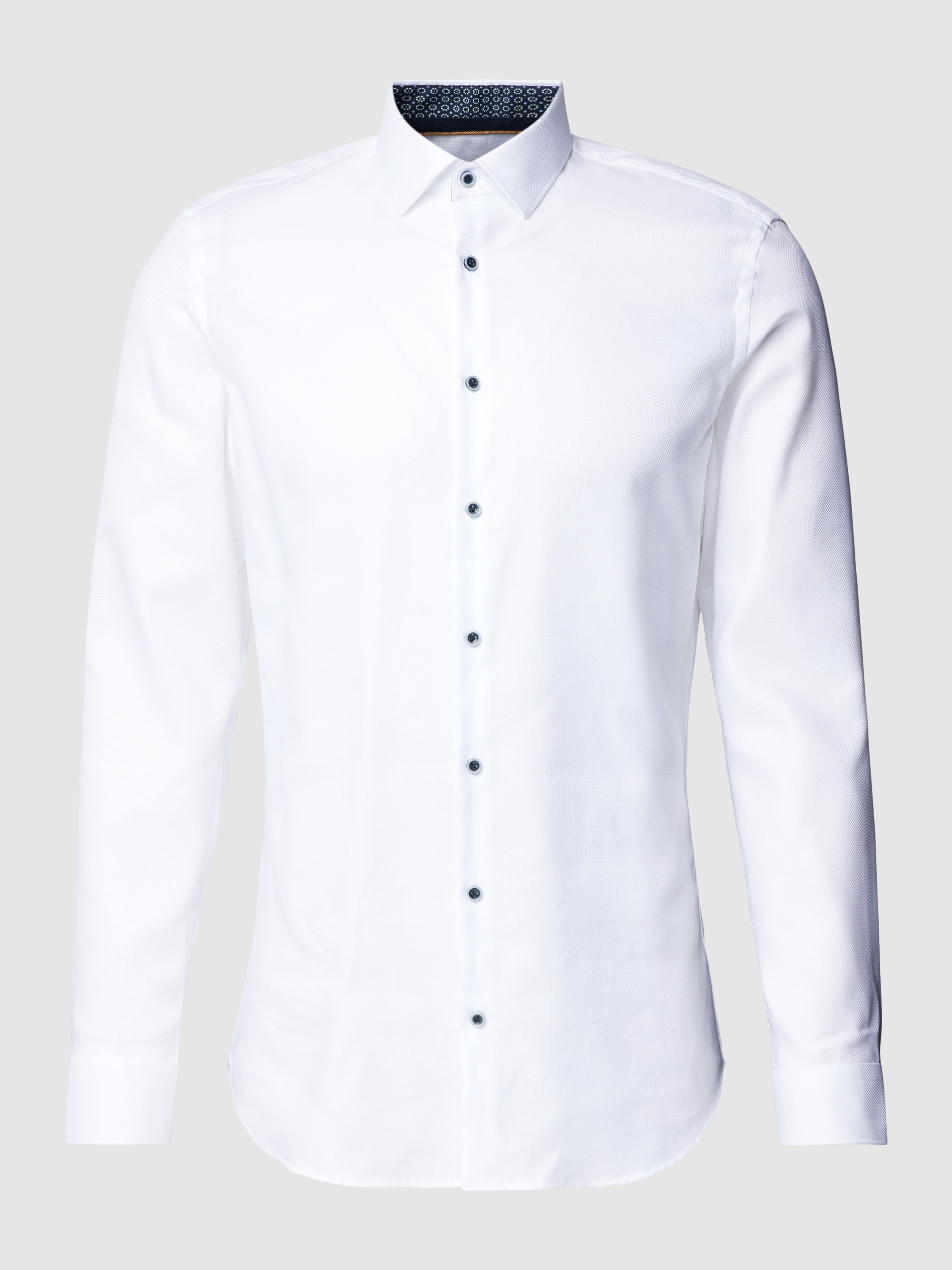 Рубашка мужская Jake*s 1825289 белая 35/36 (доставка из-за рубежа)